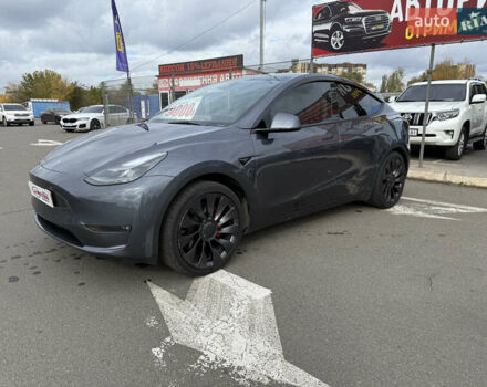 Серый Тесла Model Y, объемом двигателя 0 л и пробегом 71 тыс. км за 28900 $, фото 1 на Automoto.ua