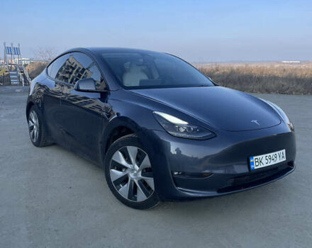 Сірий Тесла Model Y, об'ємом двигуна 0 л та пробігом 43 тис. км за 28500 $, фото 93 на Automoto.ua