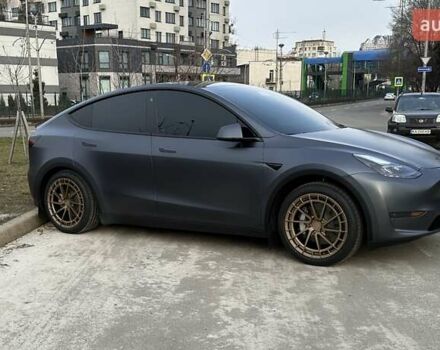 Серый Тесла Model Y, объемом двигателя 0 л и пробегом 12 тыс. км за 31800 $, фото 7 на Automoto.ua