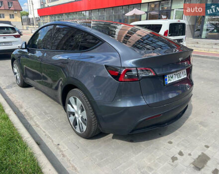 Серый Тесла Model Y, объемом двигателя 0 л и пробегом 50 тыс. км за 26500 $, фото 5 на Automoto.ua