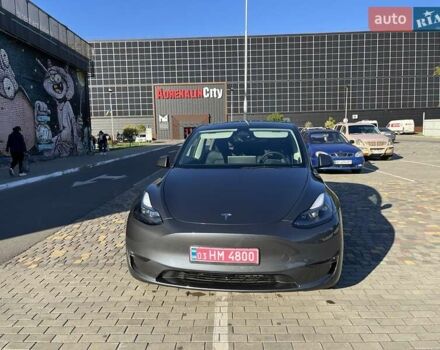 Тесла Model Y 2023 у Луцьку на Automoto.ua Сірий Тесла Model Y, об'ємом двигуна 0 л та пробігом 40 тис. км за 27900 $, фото 6 на Automoto.ua