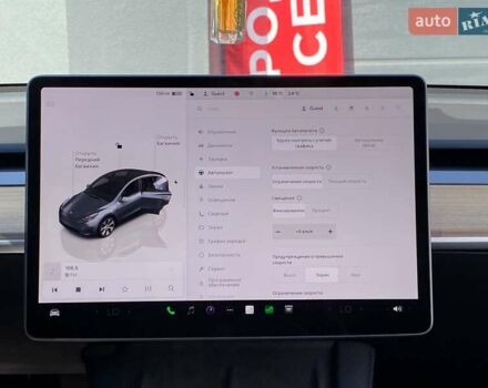 Серый Тесла Model Y, объемом двигателя 0 л и пробегом 18 тыс. км за 27300 $, фото 22 на Automoto.ua