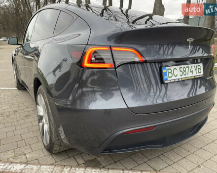 Серый Тесла Model Y, объемом двигателя 0 л и пробегом 35 тыс. км за 29200 $, фото 14 на Automoto.ua