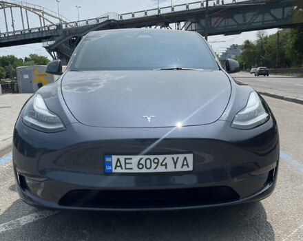 Серый Тесла Model Y, объемом двигателя 0 л и пробегом 24 тыс. км за 30500 $, фото 8 на Automoto.ua