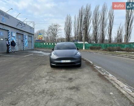 Серый Тесла Model Y, объемом двигателя 0 л и пробегом 12 тыс. км за 31800 $, фото 22 на Automoto.ua