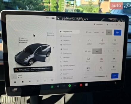 Серый Тесла Model Y, объемом двигателя 0 л и пробегом 29 тыс. км за 33500 $, фото 55 на Automoto.ua