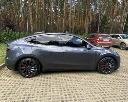 Серый Тесла Model Y, объемом двигателя 0 л и пробегом 35 тыс. км за 35000 $, фото 6 на Automoto.ua