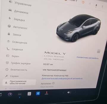 Сірий Тесла Model Y, об'ємом двигуна 0 л та пробігом 52 тис. км за 30000 $, фото 8 на Automoto.ua