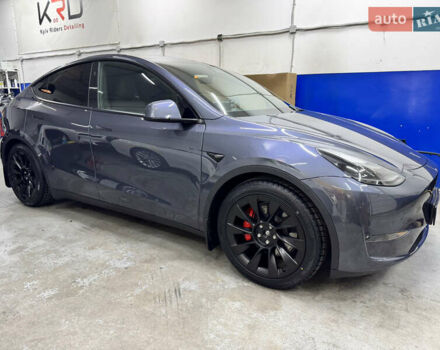 Сірий Тесла Model Y, об'ємом двигуна 0 л та пробігом 22 тис. км за 34000 $, фото 4 на Automoto.ua
