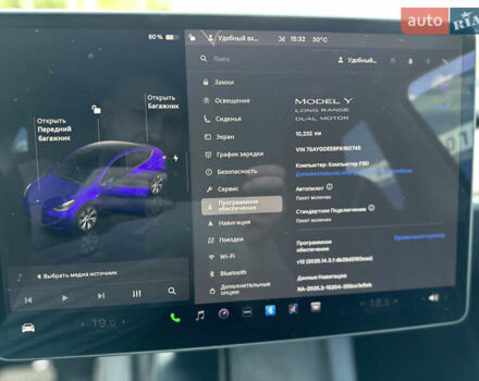 Серый Тесла Model Y, объемом двигателя 0 л и пробегом 9 тыс. км за 28900 $, фото 15 на Automoto.ua