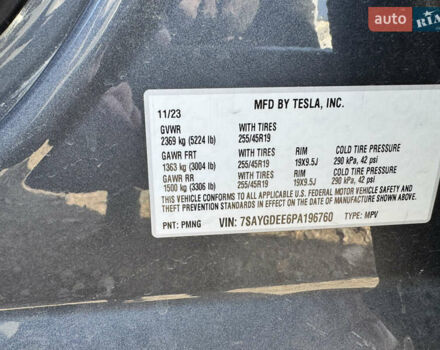 Серый Тесла Model Y, объемом двигателя 0 л и пробегом 22 тыс. км за 21900 $, фото 20 на Automoto.ua