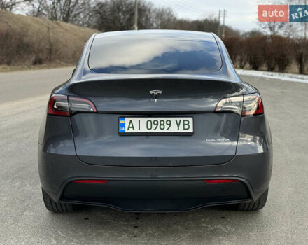 Серый Тесла Model Y, объемом двигателя 0 л и пробегом 46 тыс. км за 27500 $, фото 4 на Automoto.ua