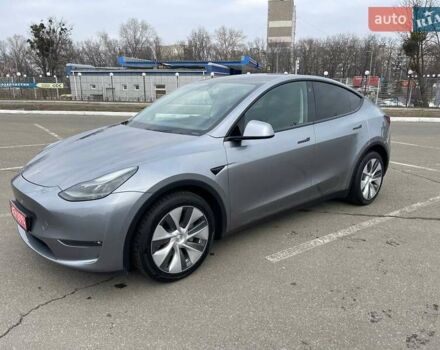 Серый Тесла Model Y, объемом двигателя 0 л и пробегом 25 тыс. км за 37500 $, фото 4 на Automoto.ua