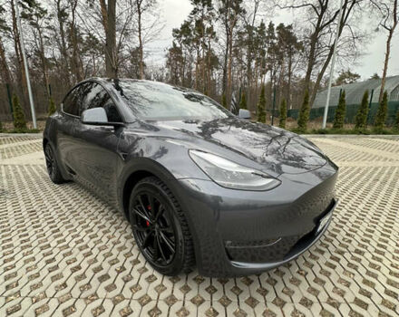 Серый Тесла Model Y, объемом двигателя 0 л и пробегом 22 тыс. км за 32000 $, фото 6 на Automoto.ua