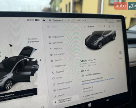 Сірий Тесла Model Y, об'ємом двигуна 0 л та пробігом 25 тис. км за 30000 $, фото 29 на Automoto.ua