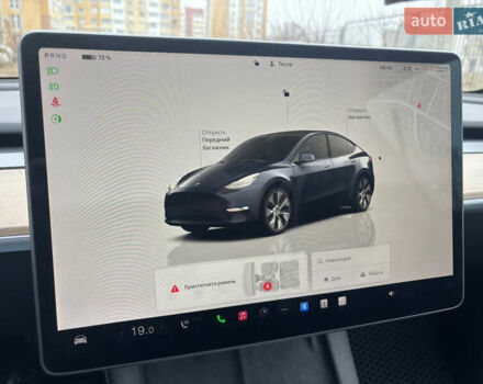 Серый Тесла Model Y, объемом двигателя 0 л и пробегом 20 тыс. км за 27000 $, фото 15 на Automoto.ua