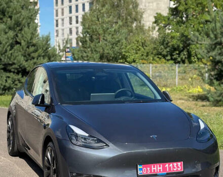 Серый Тесла Model Y, объемом двигателя 0 л и пробегом 36 тыс. км за 30300 $, фото 5 на Automoto.ua