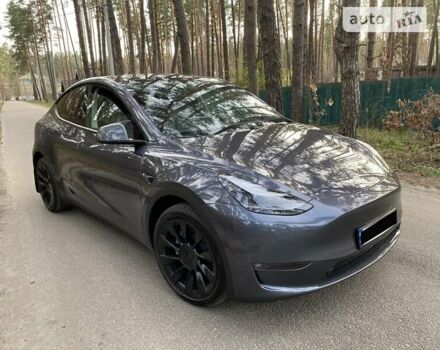 Сірий Тесла Model Y, об'ємом двигуна 0 л та пробігом 2 тис. км за 36800 $, фото 1 на Automoto.ua