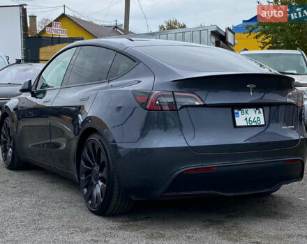 Серый Тесла Model Y, объемом двигателя 0 л и пробегом 26 тыс. км за 39000 $, фото 5 на Automoto.ua