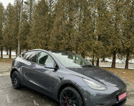 Серый Тесла Model Y, объемом двигателя 0 л и пробегом 28 тыс. км за 28200 $, фото 23 на Automoto.ua
