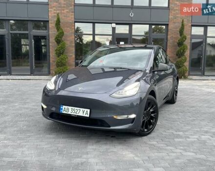 Серый Тесла Model Y, объемом двигателя 0 л и пробегом 17 тыс. км за 35999 $, фото 23 на Automoto.ua