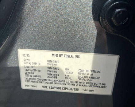 Сірий Тесла Model Y, об'ємом двигуна 0 л та пробігом 22 тис. км за 29000 $, фото 10 на Automoto.ua