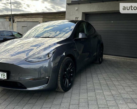 Сірий Тесла Model Y, об'ємом двигуна 0 л та пробігом 6 тис. км за 38500 $, фото 31 на Automoto.ua