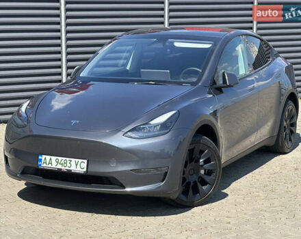 Серый Тесла Model Y, объемом двигателя 0 л и пробегом 34 тыс. км за 27000 $, фото 6 на Automoto.ua