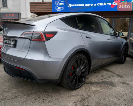 Серый Тесла Model Y, объемом двигателя 0 л и пробегом 61 тыс. км за 32500 $, фото 11 на Automoto.ua