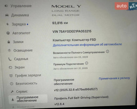Серый Тесла Model Y, объемом двигателя 0 л и пробегом 93 тыс. км за 27900 $, фото 17 на Automoto.ua