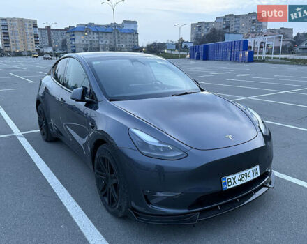 Сірий Тесла Model Y, об'ємом двигуна 0 л та пробігом 44 тис. км за 25500 $, фото 1 на Automoto.ua