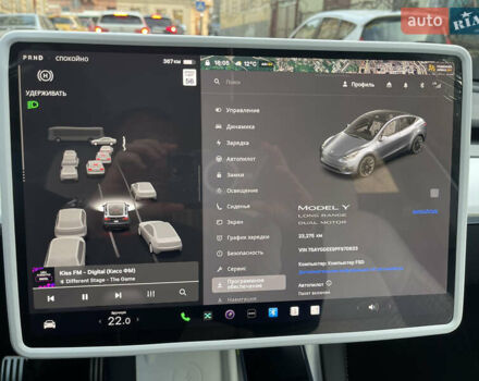 Сірий Тесла Model Y, об'ємом двигуна 0 л та пробігом 23 тис. км за 34700 $, фото 23 на Automoto.ua