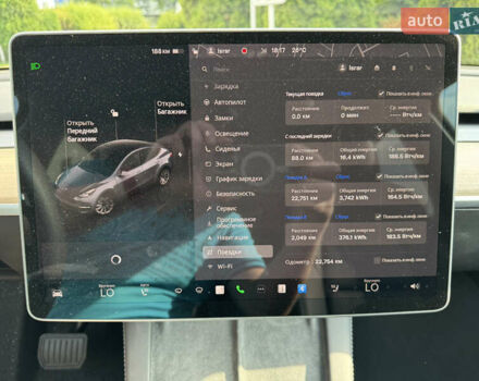 Сірий Тесла Model Y, об'ємом двигуна 0 л та пробігом 24 тис. км за 28500 $, фото 10 на Automoto.ua