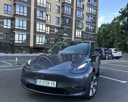 Серый Тесла Model Y, объемом двигателя 0 л и пробегом 28 тыс. км за 24400 $, фото 18 на Automoto.ua