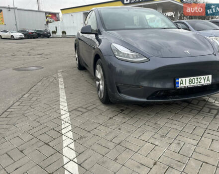 Серый Тесла Model Y, объемом двигателя 0 л и пробегом 56 тыс. км за 28001 $, фото 2 на Automoto.ua