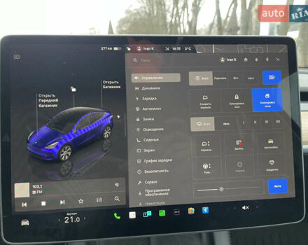 Серый Тесла Model Y, объемом двигателя 0 л и пробегом 35 тыс. км за 29200 $, фото 39 на Automoto.ua