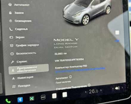 Сірий Тесла Model Y, об'ємом двигуна 0 л та пробігом 33 тис. км за 25500 $, фото 11 на Automoto.ua