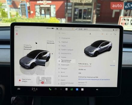 Серый Тесла Model Y, объемом двигателя 0 л и пробегом 20 тыс. км за 42900 $, фото 30 на Automoto.ua