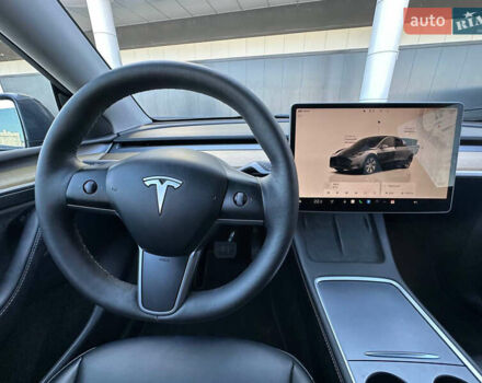 Серый Тесла Model Y, объемом двигателя 0 л и пробегом 93 тыс. км за 27900 $, фото 14 на Automoto.ua