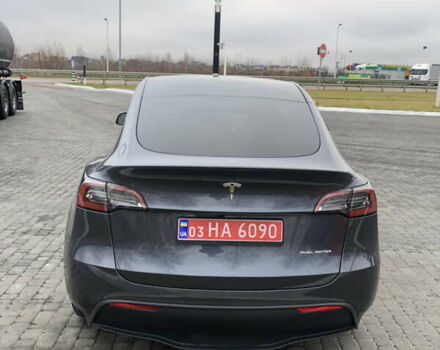 Серый Тесла Model Y, объемом двигателя 0 л и пробегом 9 тыс. км за 34750 $, фото 18 на Automoto.ua