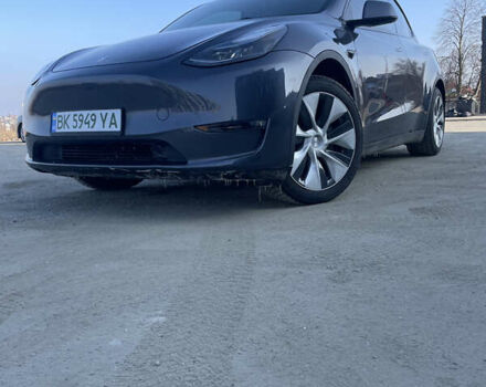 Сірий Тесла Model Y, об'ємом двигуна 0 л та пробігом 43 тис. км за 28500 $, фото 156 на Automoto.ua