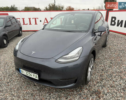 Тесла Model Y 2023 в Борисполе на Automoto.ua Серый Тесла Model Y, объемом двигателя 0 л и пробегом 4 тыс. км за 32000 $, фото 14 на Automoto.ua
