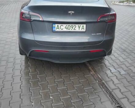 Серый Тесла Model Y, объемом двигателя 0 л и пробегом 25 тыс. км за 27500 $, фото 13 на Automoto.ua