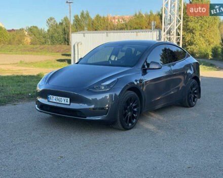 Серый Тесла Model Y, объемом двигателя 0 л и пробегом 10 тыс. км за 29000 $, фото 13 на Automoto.ua