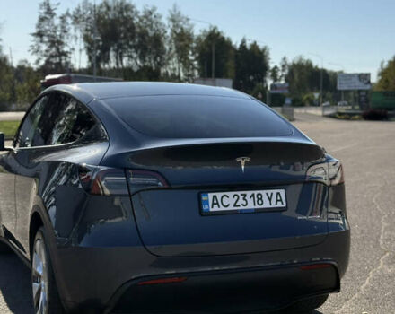 Серый Тесла Model Y, объемом двигателя 0 л и пробегом 46 тыс. км за 28300 $, фото 15 на Automoto.ua
