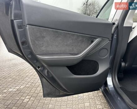 Серый Тесла Model Y, объемом двигателя 0 л и пробегом 24 тыс. км за 28399 $, фото 22 на Automoto.ua