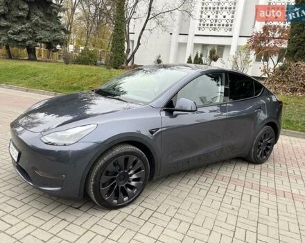 Серый Тесла Model Y, объемом двигателя 0 л и пробегом 60 тыс. км за 29000 $, фото 12 на Automoto.ua