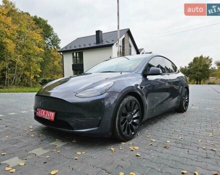 Серый Тесла Model Y, объемом двигателя 0 л и пробегом 32 тыс. км за 29500 $, фото 18 на Automoto.ua