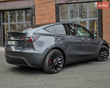 Серый Тесла Model Y, объемом двигателя 0 л и пробегом 5 тыс. км за 40900 $, фото 16 на Automoto.ua