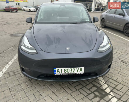 Серый Тесла Model Y, объемом двигателя 0 л и пробегом 56 тыс. км за 28001 $, фото 4 на Automoto.ua